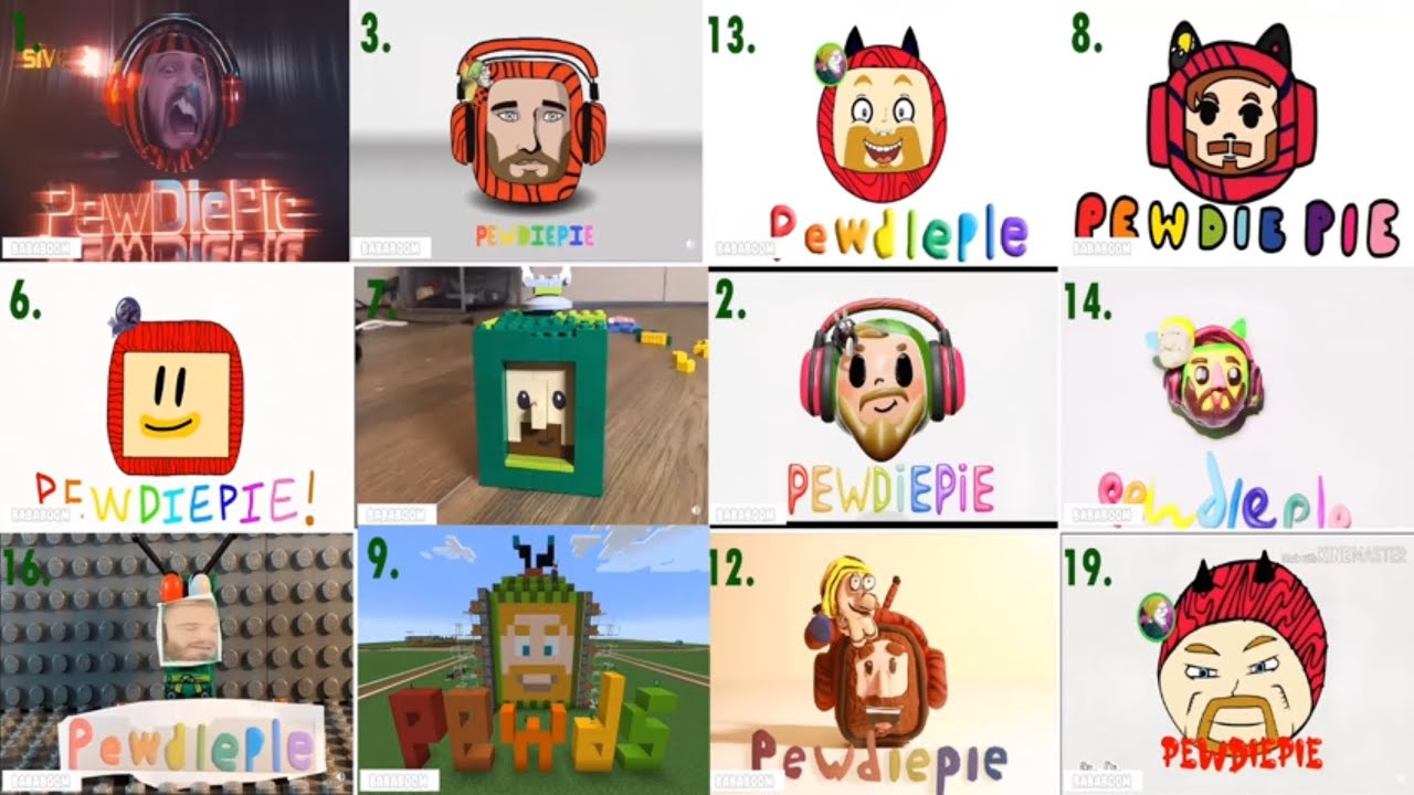 PewDiePie Cocomelon Intro Edit | MEGA COMPILATION