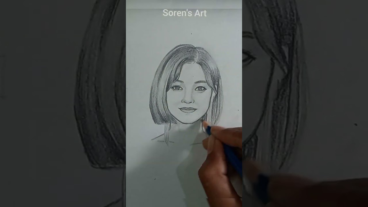Twice Jihyo drawing in 60 minutes | Soren's Art 