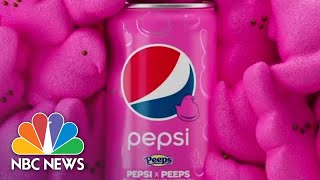 Pepsi Teams Up With Peeps To Create Limited-Edition Soda | NBC News NOW screenshot 5