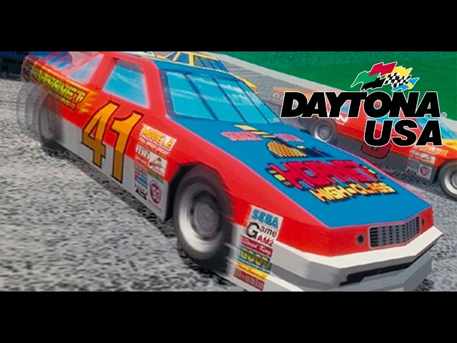 1/10 SEGA デイトナUSA風 ボディ PARMA ドリラジ ツーリング AC】デイトナUSA（1994）｜セガの名作3Dレースゲーム - YouTube