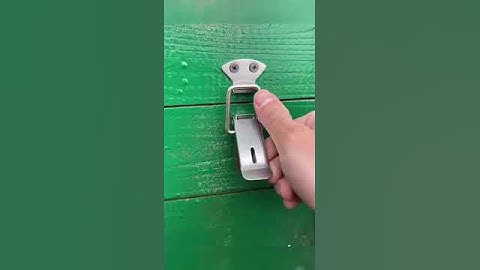 toggle latch buckle application