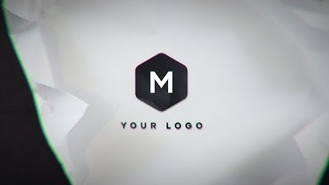 Stop Motion Paper Unfold Logo DaVinci Resolve Templates