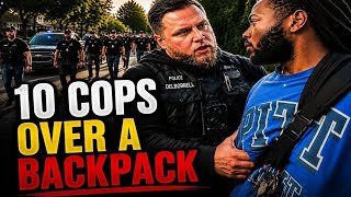 10 Cops for a Backpack??? - Cops Gone Crazy