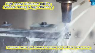 carbide end mills #HighSpeedMachining#AluminumMachining#CarbideEndMill#AluminumMilling#cnctools