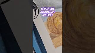 MASKING TAPE - NO DRAMA! #watercolor