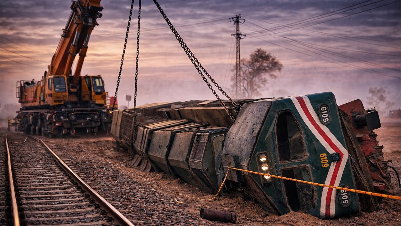 Brake Failure in Loaded Train – Driver’s Smart Decision Prevented Major Disaster