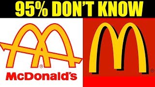 FAMOUS LOGOS Then Vs. Now!