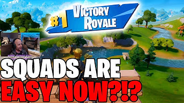 Fortnite - Did removing Skill Based Matchmaking SBMM make Squads easier? High Kills, Bots easy Wins