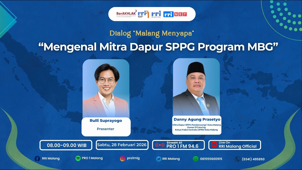 Malang Menyapa - “Mengenal Mitra Dapur SPPG Program MBG”