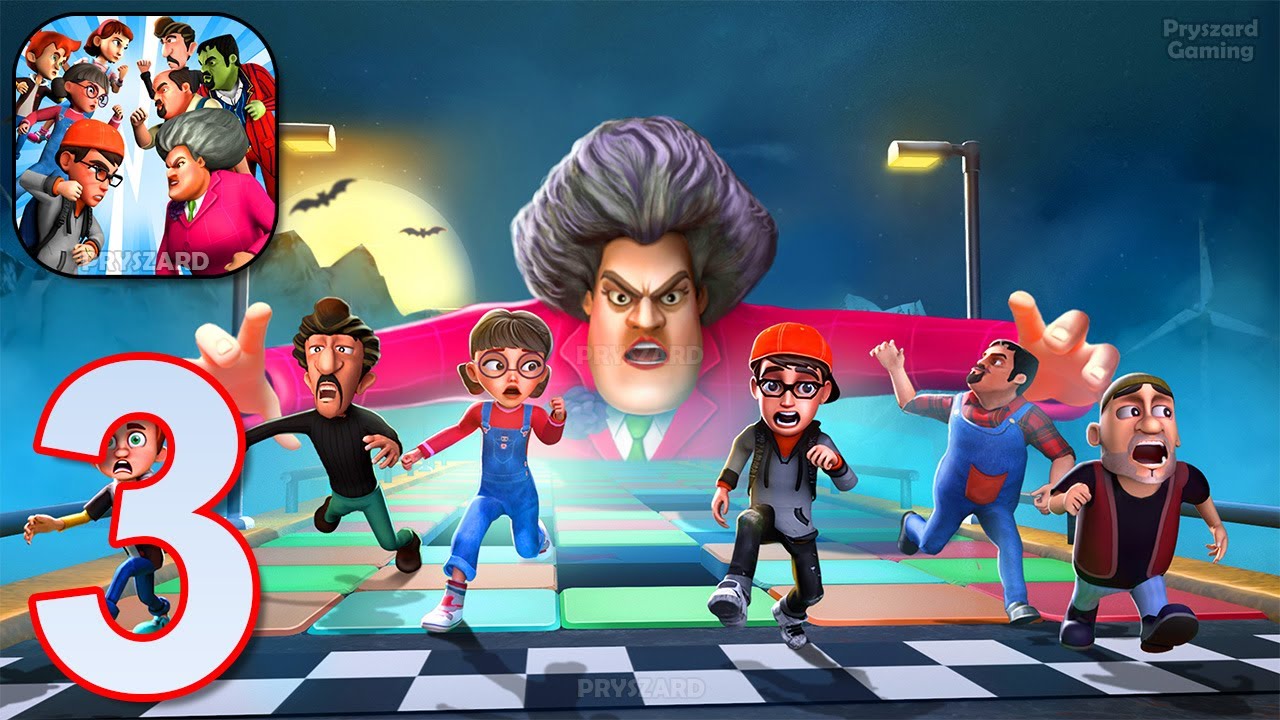 Clash of Scary Squad - Gameplay Walkthrough Part 3 Scary Teacher,Miss T,Nick & Tani In Squid Game