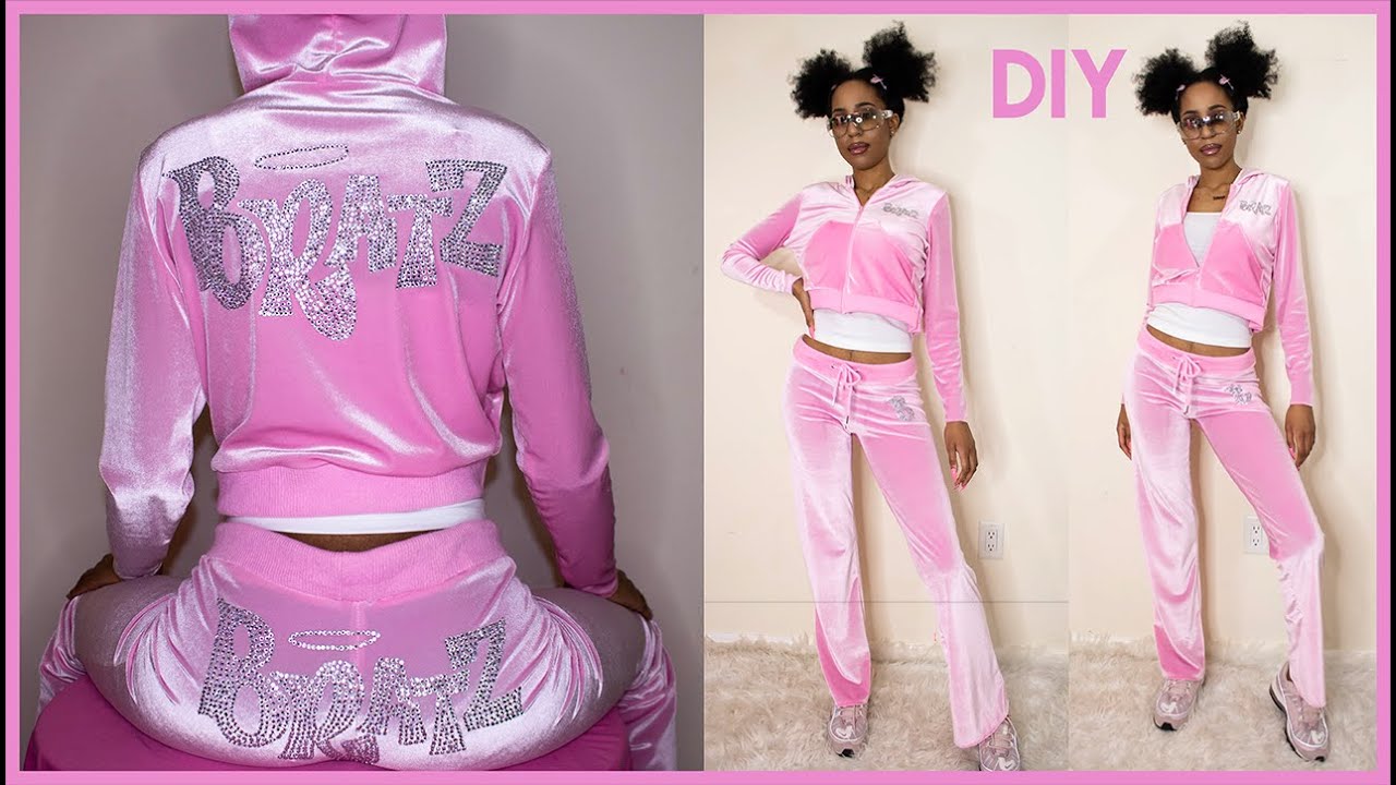 SEWING THE BRATZ X DOLLSKILL TRACKSUIT - PART ONE | TEHJA