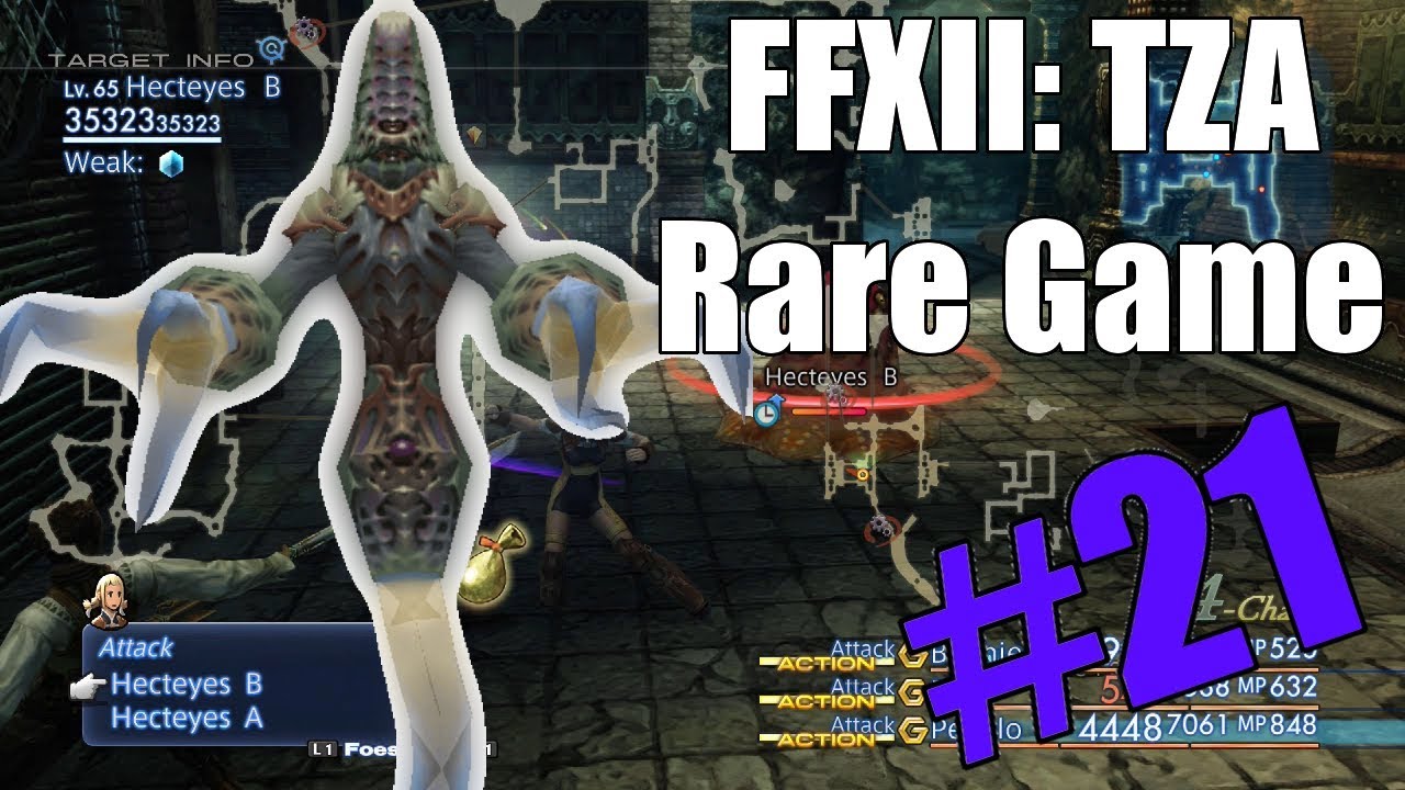 Final Fantasy 12 The Zodiac Age Rare Game Hunt 21 Glaring Eye