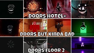 [ROBLOX]Doors VS Doors Floor 2 VS Doors but kinda bad Jumpscares