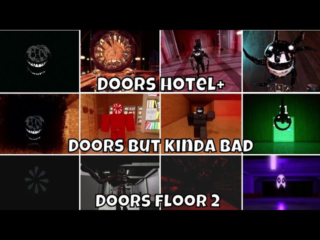 Doors: Floor 2 New Updated Rush Jumpscare Vs Old Rush Jumpscare 