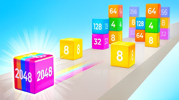 Jelly Run 2048: Number Games (by Goolny Games) IOS Gameplay Video (HD)