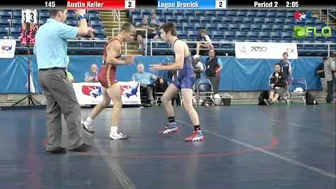 Cadet 145 - Austin Keller (Missouri) vs. Logan Bru...