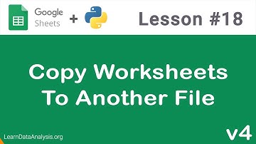 Google Sheets API in Python | Copy Worksheet From One Google Spreadsheet to Another Spreadsheet