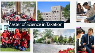 Master of Science in Taxation