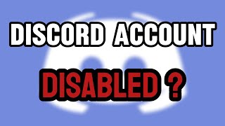 What happens when you disable your discord account