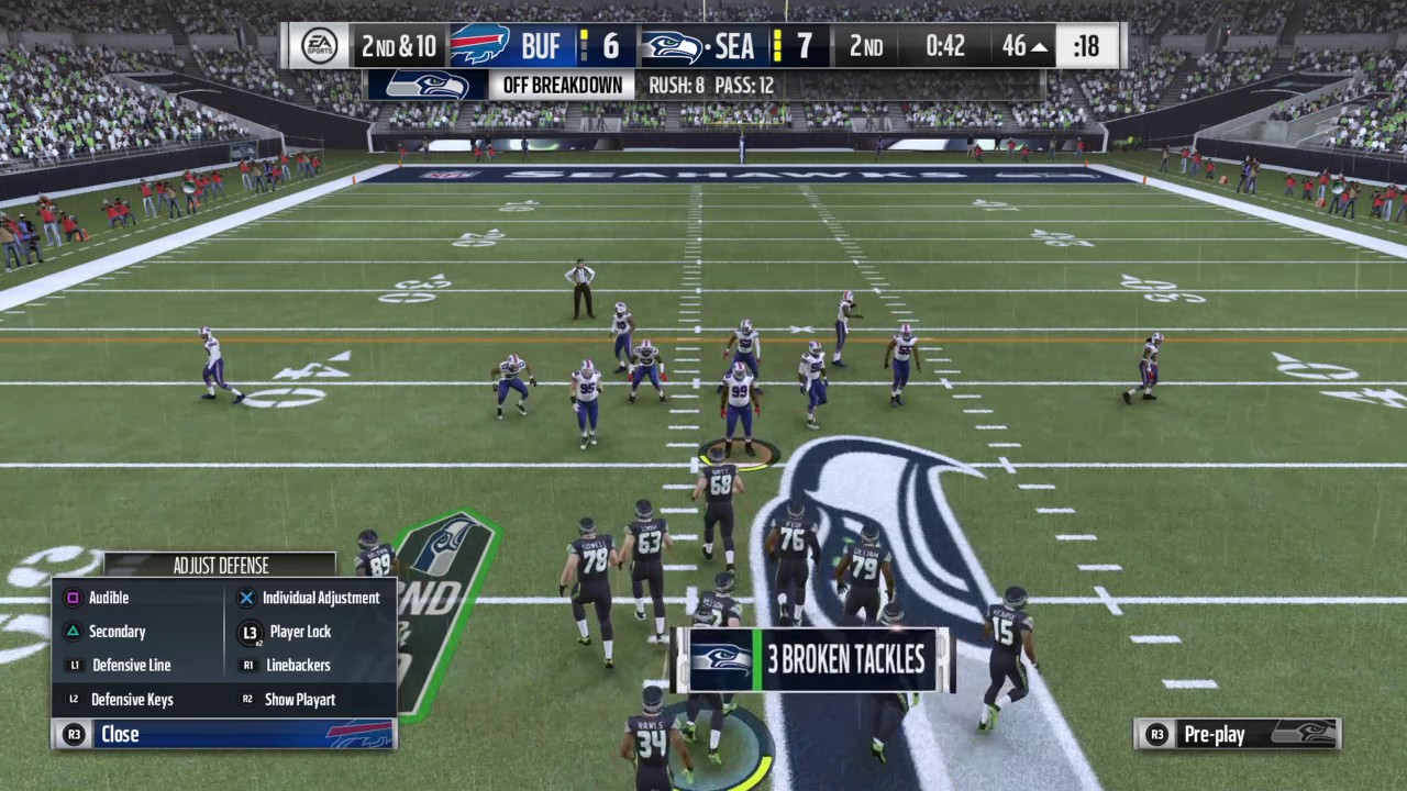 Madden NFL 17 Hard Hit Fumble