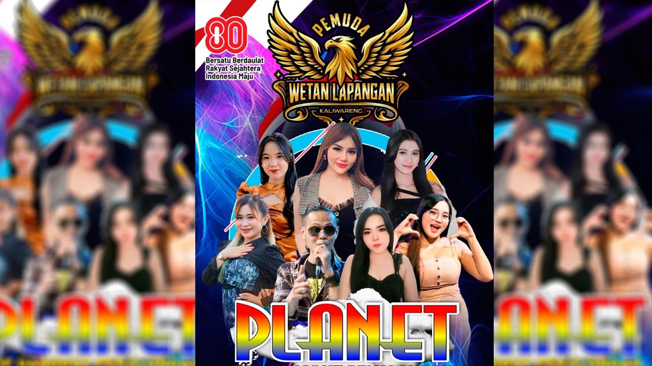 LIVE : PLANET TOP DANGDUT DALAM RANGKA  HUT RI KE - 80 KELUARGA BESAR 