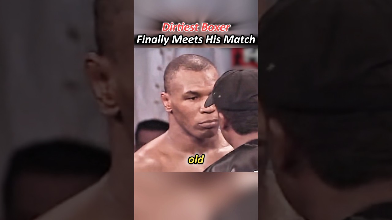 This dirty boxer made the right choice