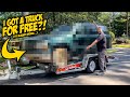 I Got An INSANE Truck FOR FREE (Because It&#39;s REALLY Broken)