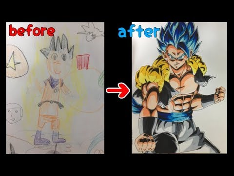 4歳 14歳 イラスト成長記録昔と今の絵を比べてみた 下手注意 Youtube