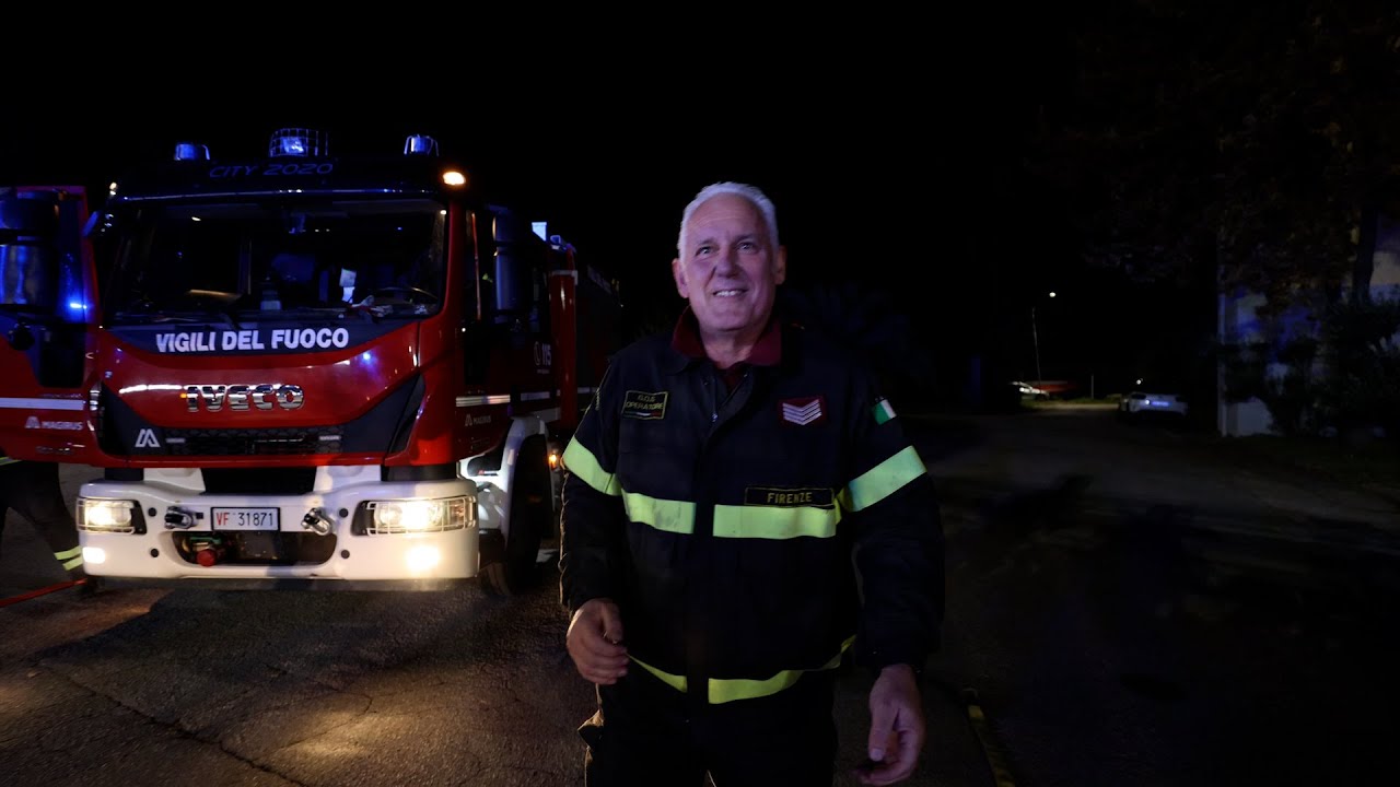 Saluto al Vigile del Fuoco PAOLO MEONI