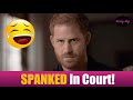 Harry LOSES in Court and gets spanked by UK Judge