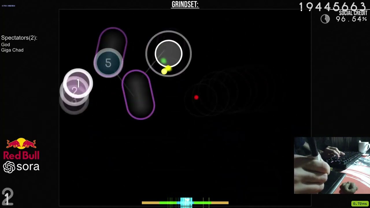 jellium's retina 282bpm 4x 95.15%