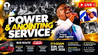 POWER AND ANOINTING SERVICE | HOUSE OF SALEM GLOBAL|| 6TH SEPTEMBER 2026 | PROPHET JOEL OGEBE