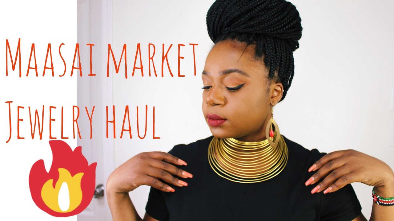 MAASAI MARKET HAUL - JEWELRY HAUL