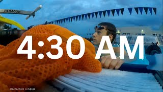 My 4 AM Swim Practice | Intense Training Session