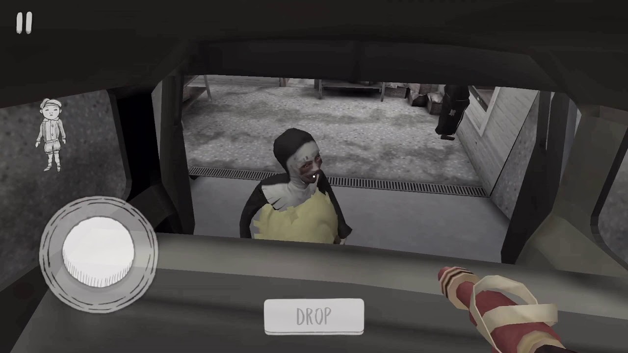 EVIL NUN - BIG JUMP AND CAR ACCIDENT | GAMEPLAY IOS,ANDROID