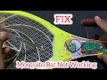 Fix Mosquito Bat Not Working | Change Battery and LED | DIY Repair