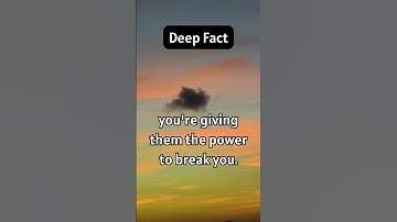 Seeking validation from others means... #shorts #deep #facts