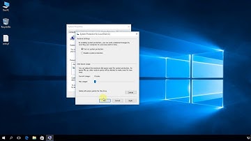How to create Windows 10  System Restore Point  in 2019