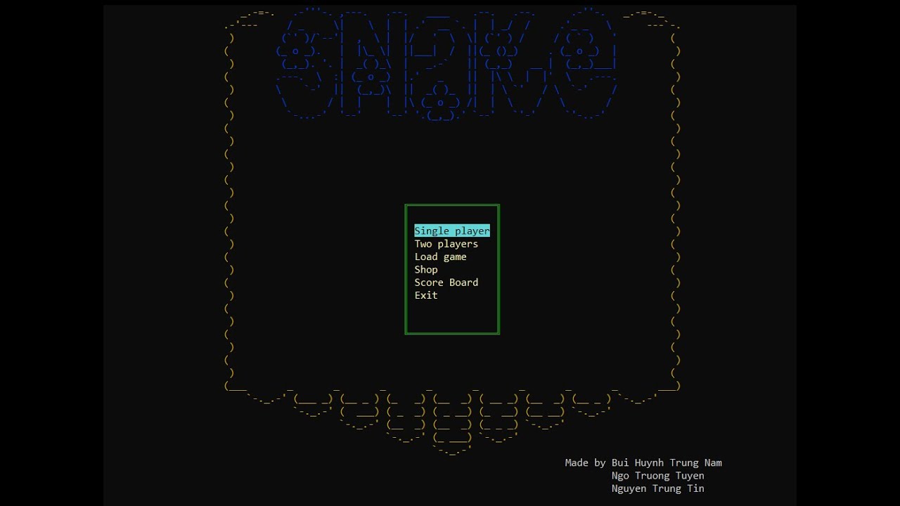 DEMO SNAKE GAME | OOP Final Project | 19CLC6 CNTT CLC HCMUS - YouTube