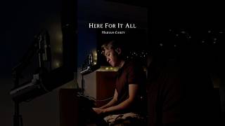 Here For It All  Mariah Carey owen Li Cover mariahcarey hereforitall owenli