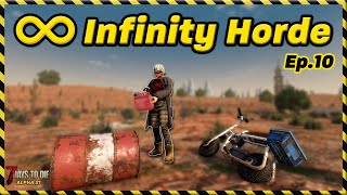 Infinity Horde: Ep.10 - Search for Gas! (7 Days to Die)