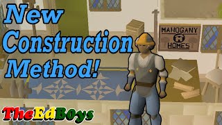 OSRS Mahogany Homes Early Looks | New Construction Method