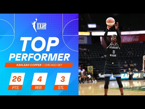 Kahleah Copper Ties Career-High With 26 PTS In Win Over Storm (August 27, 2021)