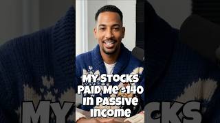 My Stocks Paid Me $140 In Passive Income! #stocksforbeginners #stockstowatch #stockstobuy
