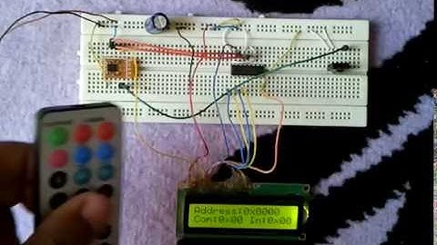 NEC protocol IR remote control decoder with PIC12F1822