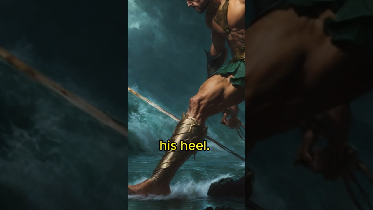 Achilles Greek hero Shorts #shorts #short #funfacts
