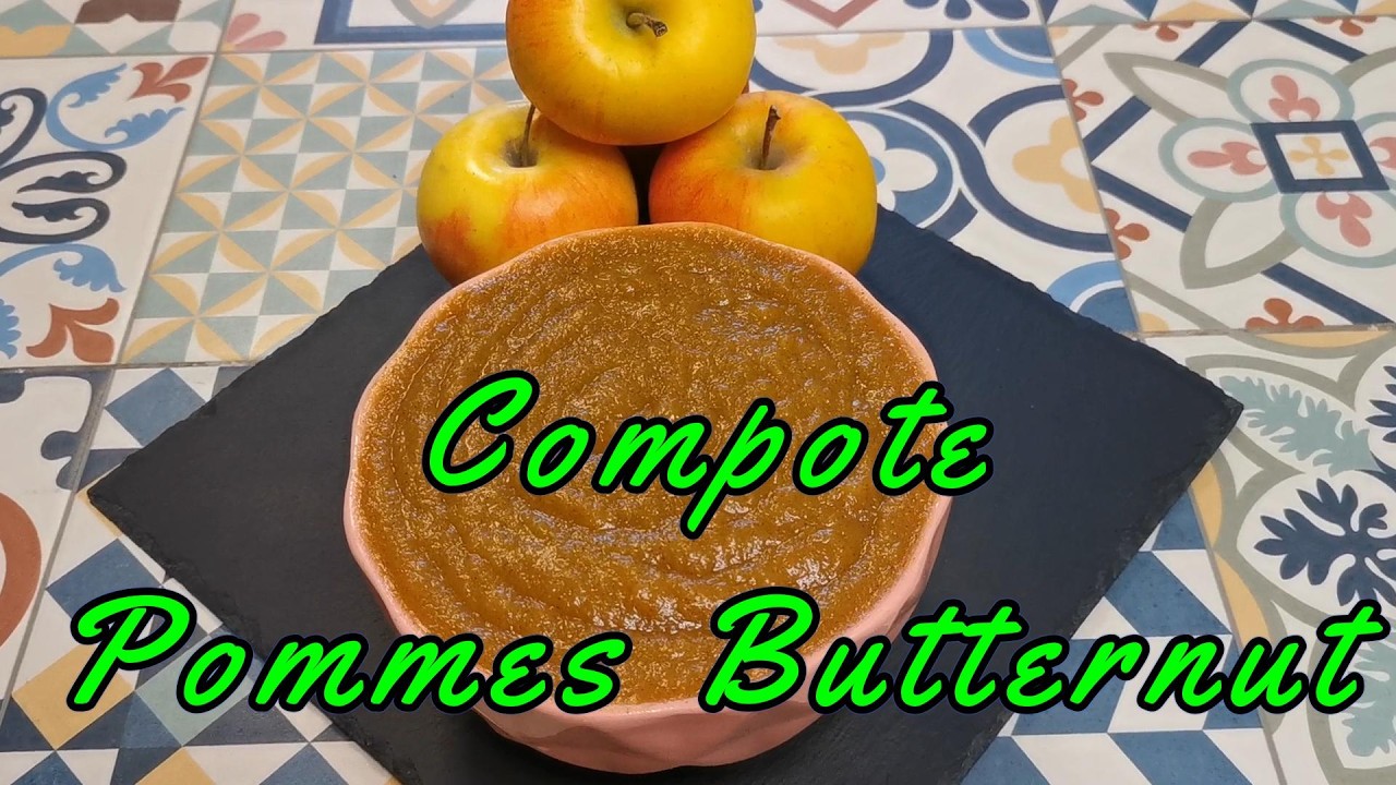 🍎🎃 Compote pommes butternut, originale. Parfaite en dessert, au goûter ou pour les enfants !