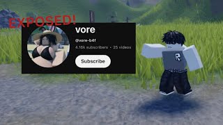 @vore-b4f makes content inappropriate