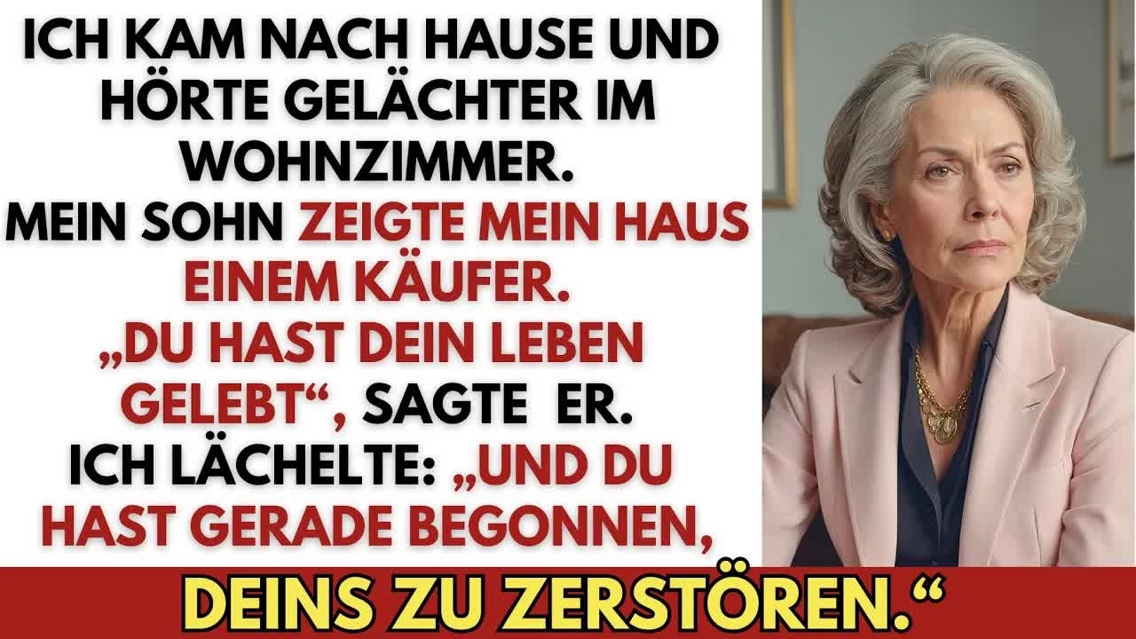 Mein Sohn erklärte mein Haus zu seinem – doch er wusste nicht, dass ich auch schmutzig spielen k