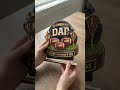 Custom Wooden Plaque - Father's Day Football Gifts For Dad - Game Day Energy - SWS-YL0525 V1.2